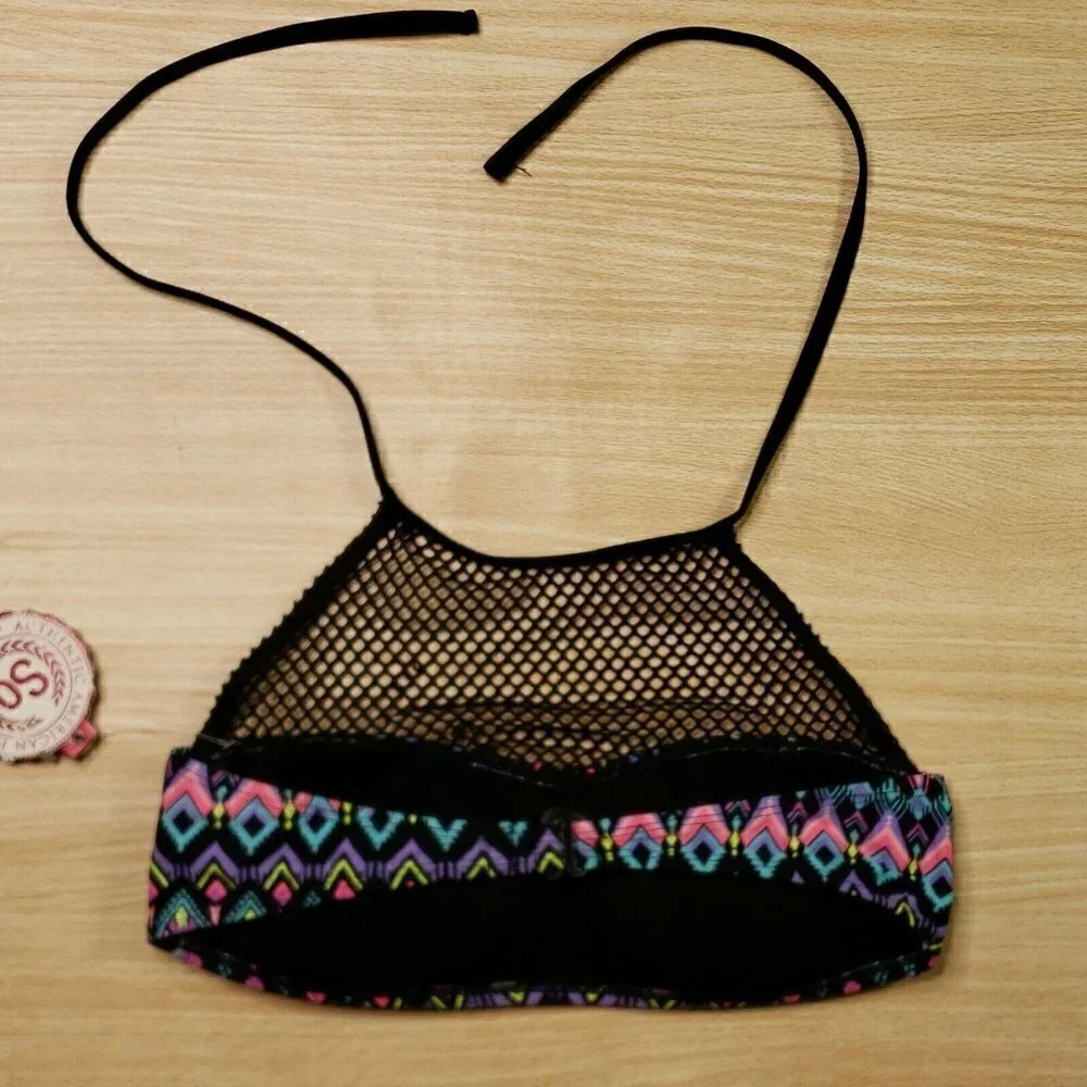 So Juniors NWT Halter Bikini Top Small